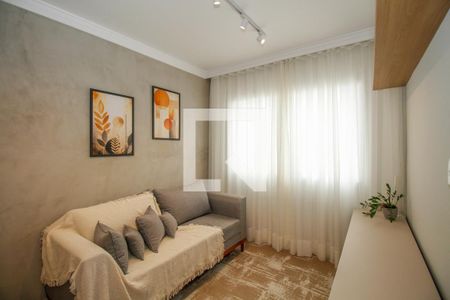 Sala de Estar e Jantar de apartamento à venda com 1 quarto, 49m² em Cerqueira César, São Paulo