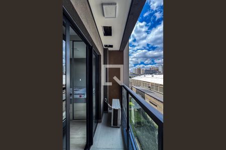 Varanda do Studio de kitnet/studio para alugar com 1 quarto, 27m² em Mooca, São Paulo