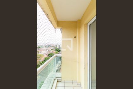 Varanda da Sala de apartamento para alugar com 2 quartos, 52m² em Vila Alpina, São Paulo