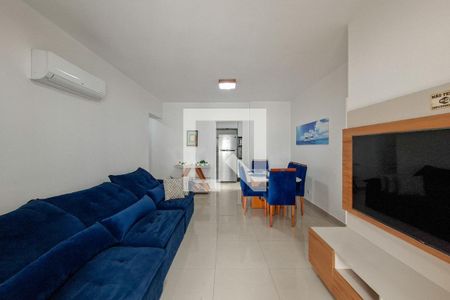 Sala de apartamento para alugar com 2 quartos, 86m² em Boqueirão, Praia Grande