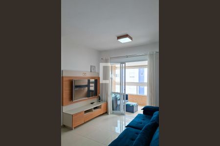 Sala de apartamento para alugar com 2 quartos, 86m² em Boqueirão, Praia Grande