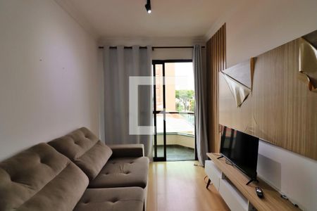 Sala  de apartamento para alugar com 1 quarto, 52m² em Vila Mussolini, São Bernardo do Campo