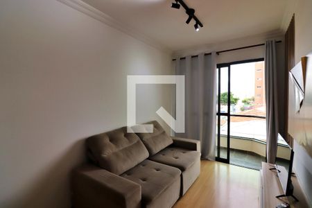 Sala  de apartamento para alugar com 1 quarto, 52m² em Vila Mussolini, São Bernardo do Campo