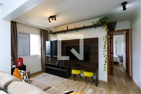 sala  de apartamento à venda com 2 quartos, 60m² em Jardim Caner, Taboão da Serra