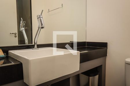 Banheiro da Suite de kitnet/studio para alugar com 1 quarto, 23m² em Cerqueira César, São Paulo