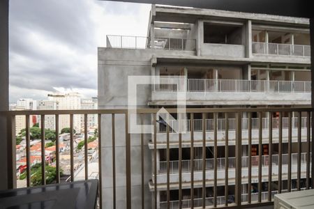 Varanda de kitnet/studio para alugar com 1 quarto, 23m² em Cerqueira César, São Paulo