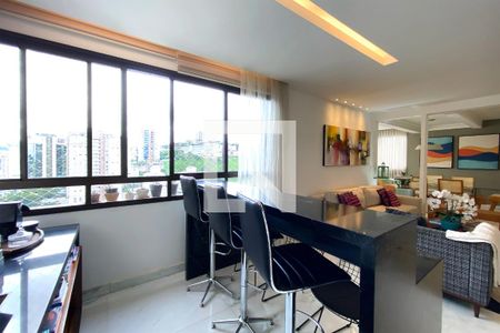 Espaço Gourmet de apartamento à venda com 4 quartos, 173m² em Luxemburgo, Belo Horizonte