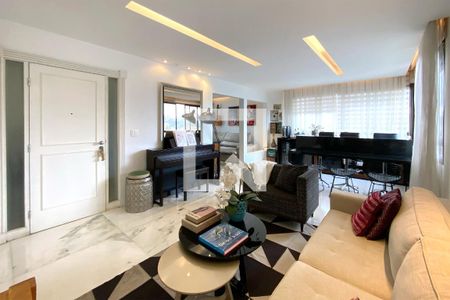 Sala de apartamento à venda com 4 quartos, 173m² em Luxemburgo, Belo Horizonte