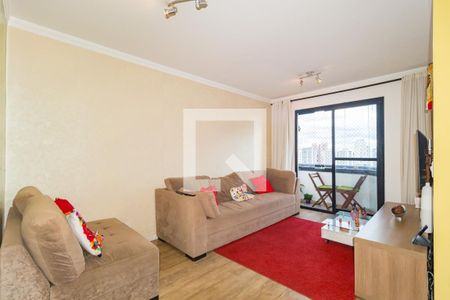 Sala de Estar de apartamento à venda com 3 quartos, 70m² em Tatuapé, São Paulo