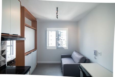 Sala / Cozinha de apartamento para alugar com 1 quarto, 30m² em Consolação, São Paulo