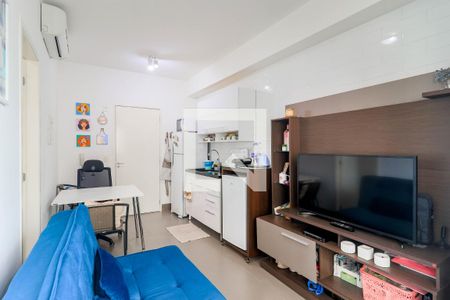 Sala de apartamento para alugar com 1 quarto, 31m² em Santo Amaro, São Paulo