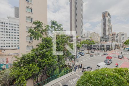 Vista da Sala de apartamento à venda com 2 quartos, 92m² em Pinheiros, São Paulo