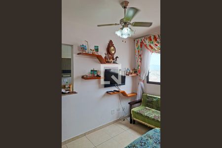 Sala de apartamento para alugar com 1 quarto, 30m² em Cidade Ocian, Praia Grande