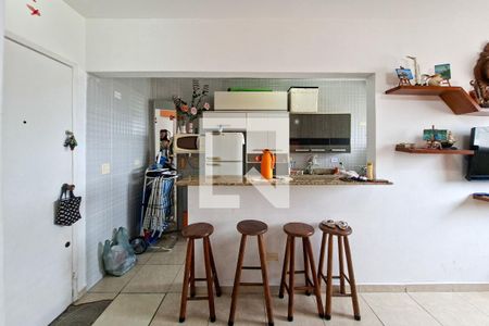 Cozinha  de apartamento para alugar com 1 quarto, 30m² em Cidade Ocian, Praia Grande
