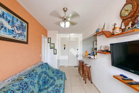 Sala de apartamento para alugar com 1 quarto, 30m² em Cidade Ocian, Praia Grande