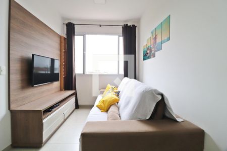 Sala de apartamento para alugar com 2 quartos, 60m² em Aclimação, Uberlândia