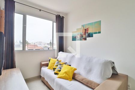 Sala de apartamento para alugar com 2 quartos, 60m² em Aclimação, Uberlândia