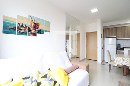 Sala de apartamento para alugar com 2 quartos, 60m² em Aclimação, Uberlândia