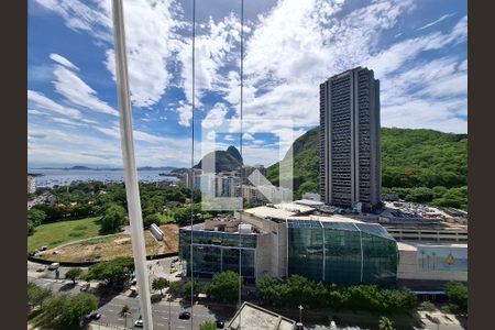 Vista da sala de apartamento para alugar com 3 quartos, 96m² em Botafogo, Rio de Janeiro