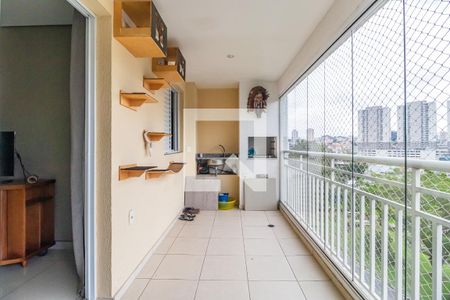 Varanda Gourmet de apartamento à venda com 3 quartos, 105m² em Jardim Tupanci, Barueri