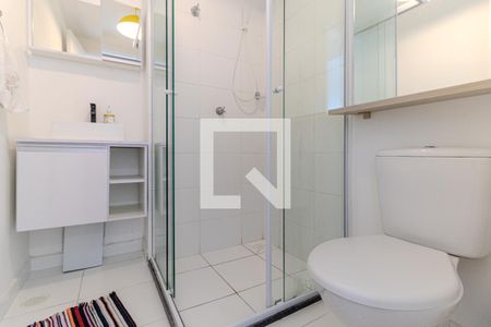 Banheiro de apartamento para alugar com 1 quarto, 25m² em Campos Elíseos, São Paulo