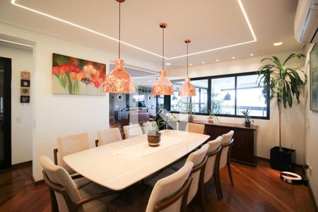 Sala de Jantar de apartamento à venda com 4 quartos, 274m² em Vila Clementino, São Paulo