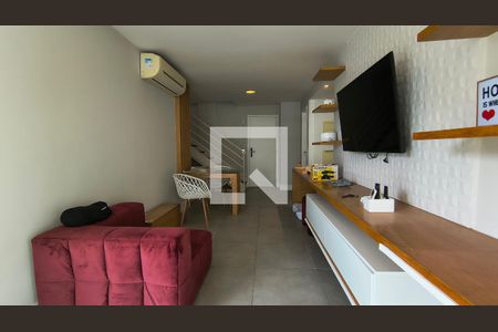 Sala de apartamento para alugar com 2 quartos, 156m² em Recreio dos Bandeirantes, Rio de Janeiro