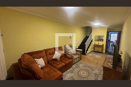 Sala de casa à venda com 3 quartos, 120m² em Vila Bastos, Santo André