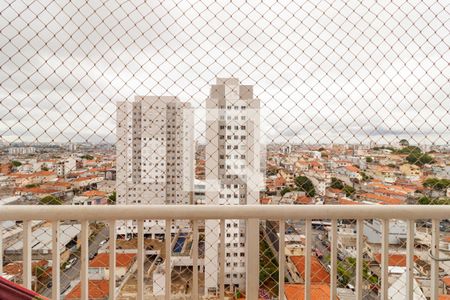 Varanda da Sala de apartamento para alugar com 2 quartos, 47m² em Parque Vitoria, São Paulo