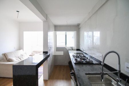 Cozinha e Área de Serviço de apartamento à venda com 2 quartos, 57m² em Boa Vista, São Caetano do Sul