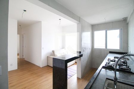 Cozinha e Área de Serviço de apartamento à venda com 2 quartos, 57m² em Boa Vista, São Caetano do Sul