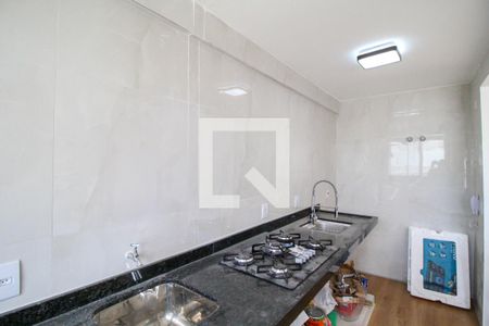 Cozinha e Área de Serviço de apartamento à venda com 2 quartos, 57m² em Boa Vista, São Caetano do Sul