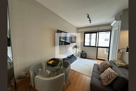 Sala de apartamento para alugar com 2 quartos, 62m² em Alphaville Industrial, Barueri