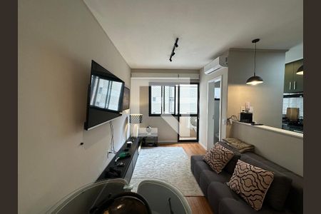 Sala de apartamento para alugar com 2 quartos, 62m² em Alphaville Industrial, Barueri