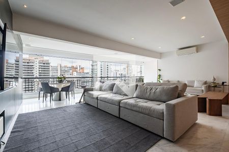 Sala de apartamento à venda com 4 quartos, 223m² em Paraíso, São Paulo