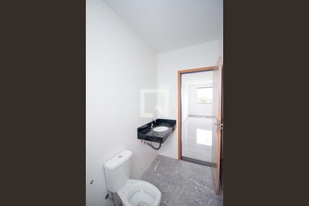 Banheiro da Suíte de casa à venda com 3 quartos, 125m² em Tres Barras, Contagem