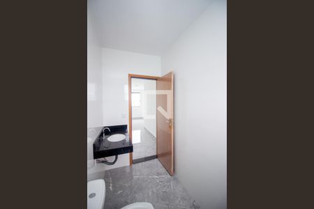 Banheiro da Suíte de casa à venda com 3 quartos, 125m² em Tres Barras, Contagem