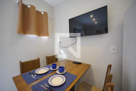 Mesa de jantar de kitnet/studio para alugar com 1 quarto, 30m² em Santo Antonio de Lisboa, Florianópolis