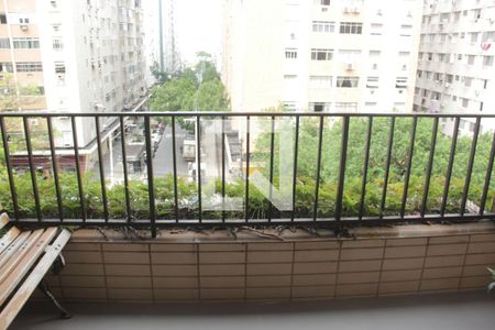 Varanda da Sala de apartamento para alugar com 3 quartos, 196m² em Boqueirão, Santos