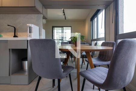 Sala de Jantar de apartamento para alugar com 1 quarto, 39m² em Indianópolis, São Paulo