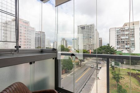 Varanda de apartamento para alugar com 1 quarto, 39m² em Indianópolis, São Paulo