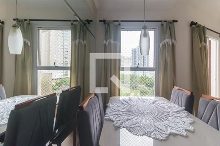 Sala de apartamento para alugar com 2 quartos, 55m² em Loteamento Mogilar, Mogi das Cruzes