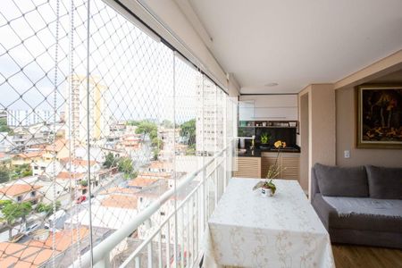 Varanda gourmet de apartamento à venda com 3 quartos, 70m² em Centro, Diadema