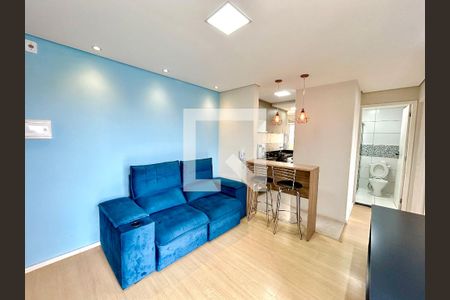 Sala de apartamento para alugar com 2 quartos, 42m² em Vila Nova Bonsucesso, Guarulhos