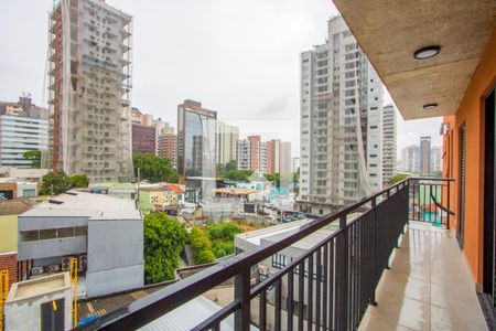 Varanda da sala, quarto 1 e quarto 2 de apartamento à venda com 2 quartos, 58m² em Jardim, Santo André