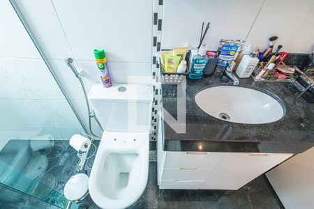 suite de apartamento à venda com 3 quartos, 170m² em Dona Clara, Belo Horizonte