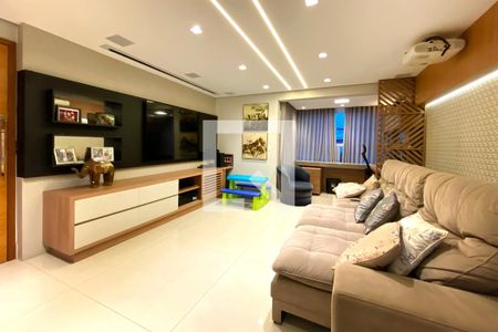 Sala de apartamento para alugar com 3 quartos, 122m² em Buritis, Belo Horizonte