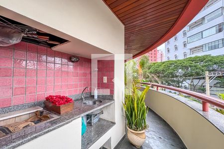 Varanda Gourmet de apartamento à venda com 4 quartos, 374m² em Centro, São Bernardo do Campo