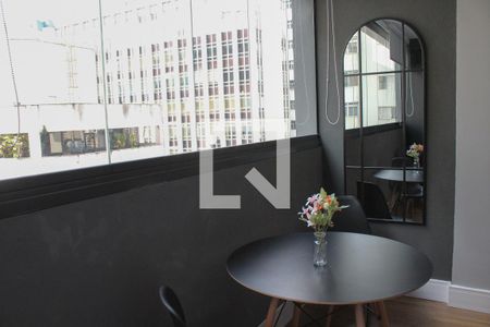 Sala de Jantar de apartamento para alugar com 1 quarto, 30m² em Consolação, São Paulo