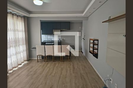 Sala de apartamento para alugar com 3 quartos, 80m² em Chácara do Solar III, Santana de Parnaíba